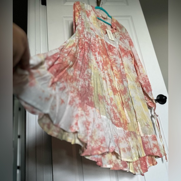 ‼️RARE‼️🎸Natalie Martin🎸🔥NWT🔥Sasha Dress in Sunrise Tie Dye— S - Picture 5 of 16